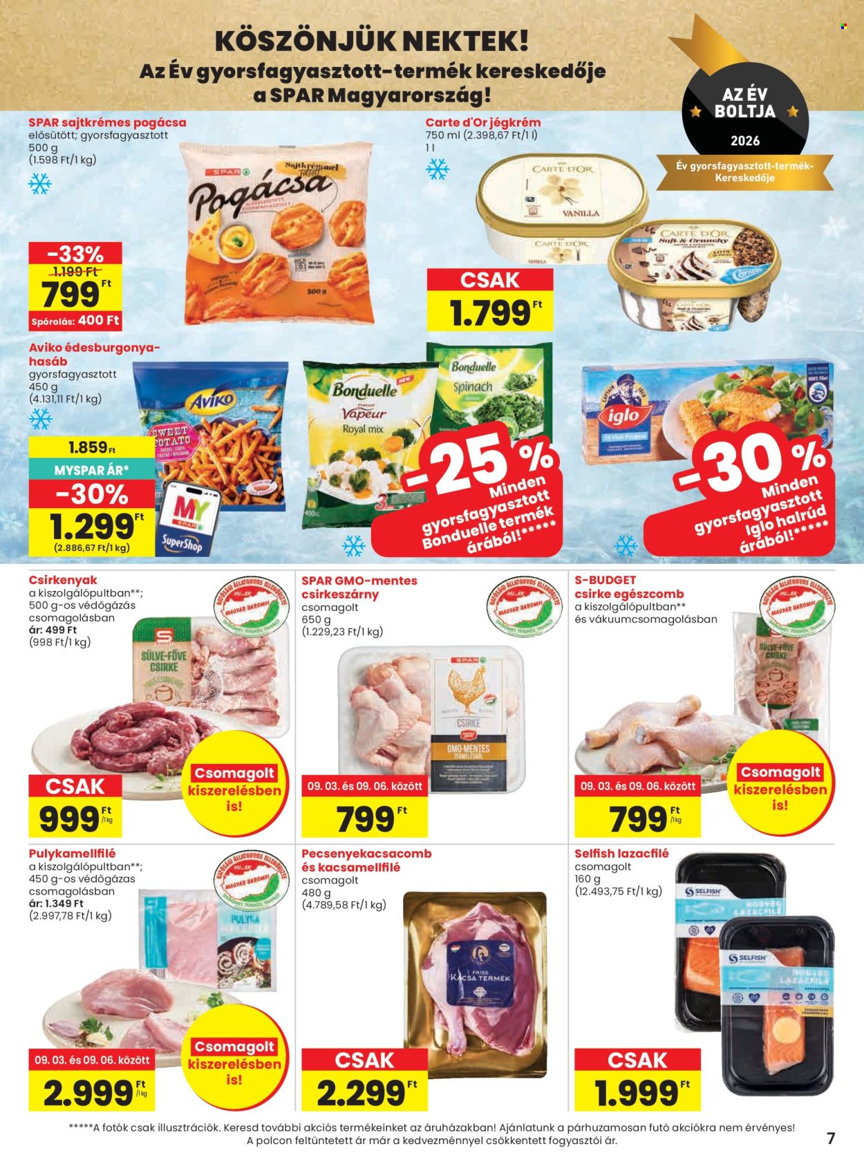 SPAR akciós újságok - 2026.09.03 - 2026.09.09. Oldal 7