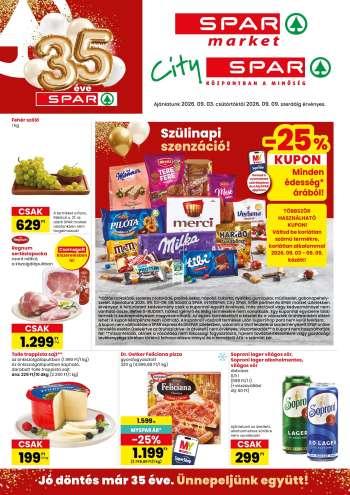 Újság SPAR - 2026.09.03 - 2026.09.09.