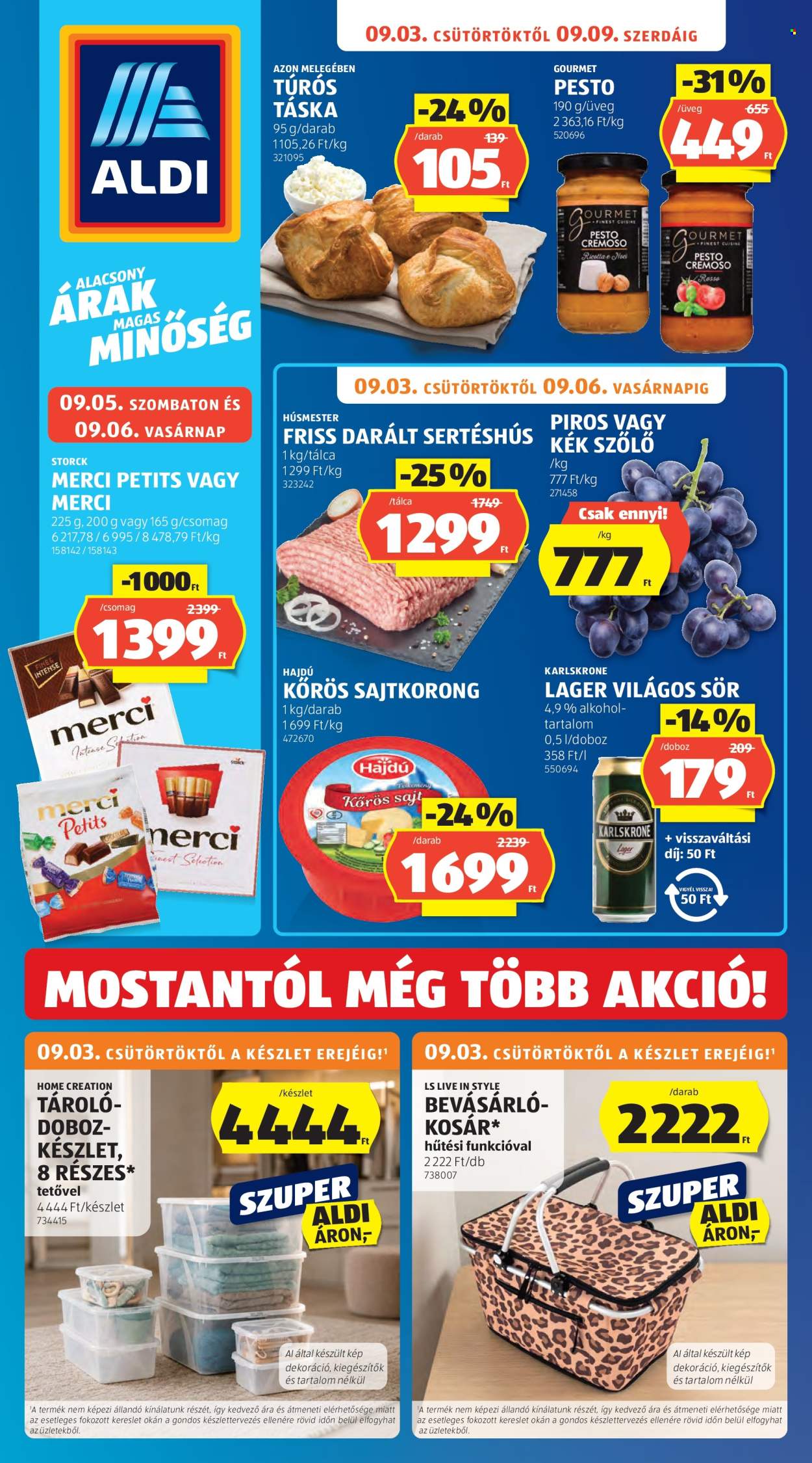 Aldi akciós újságok - 2026.09.03 - 2026.09.09. Oldal 1