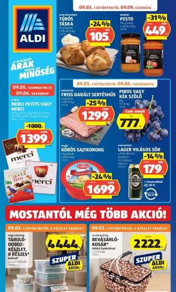 Újság Aldi - 2026.09.03 - 2026.09.09.