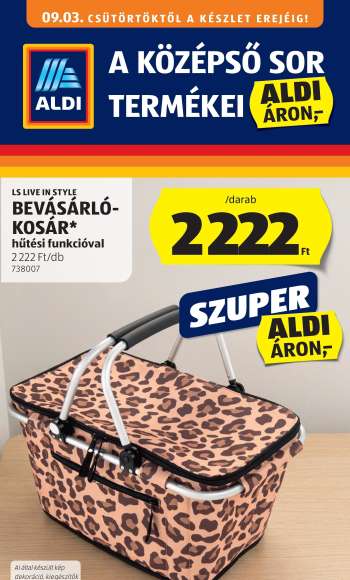 Újság Aldi - 2026.09.03 - 2026.09.09.