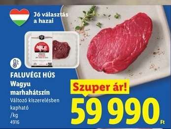FALUVÉGI HÚS Wagyu marhahátszín