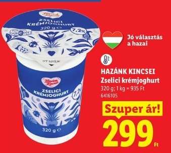 Hazánk Kincsei Zselici krémjoghurt
