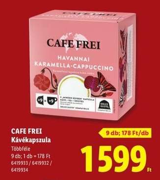 CAFE FREI Kávékapszula*