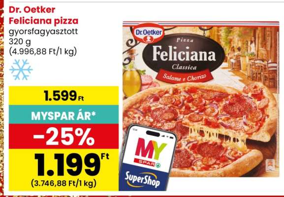 Dr. Oetker Feliciana pizza