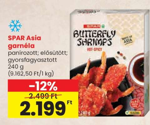 SPAR Asia garnéla