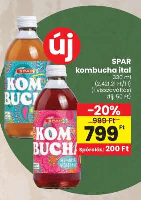 SPAR kombucha ital