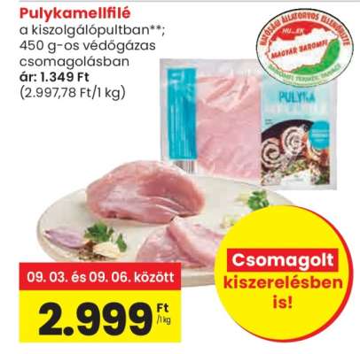 Pulykamellfilé