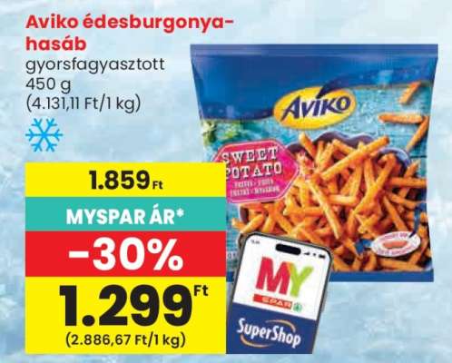 AVIKO Édesburgonya Hasáb