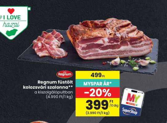 Regnum füstölt kolozsvári szalonna