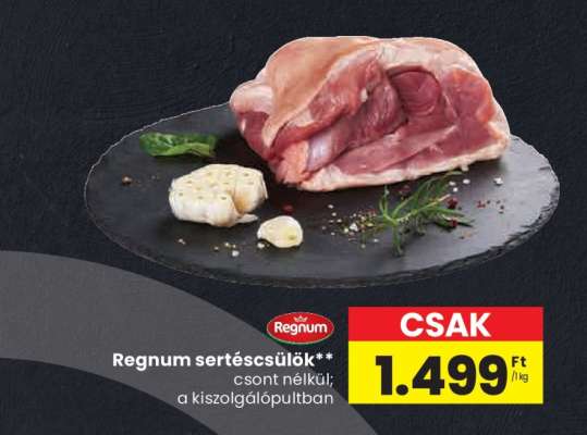 Regnum sertéscsülök