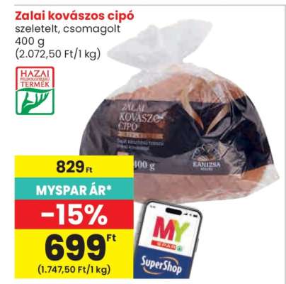 Zalai kovászos cipó
