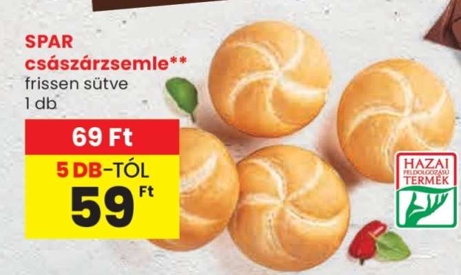SPAR császárzsemle