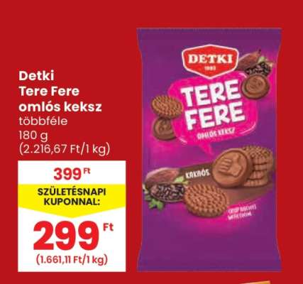 DETKI Tere Fere omlós keksz*