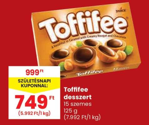Toffifee desszert