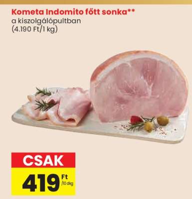 Kométa Indomito főtt sonka