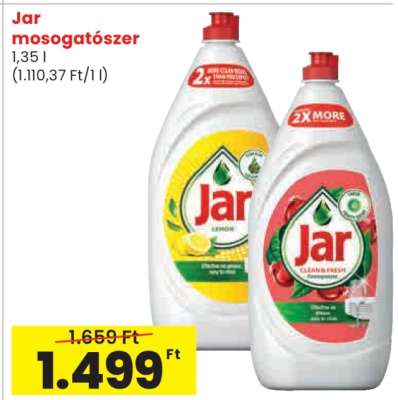 JAR Mosogatószer