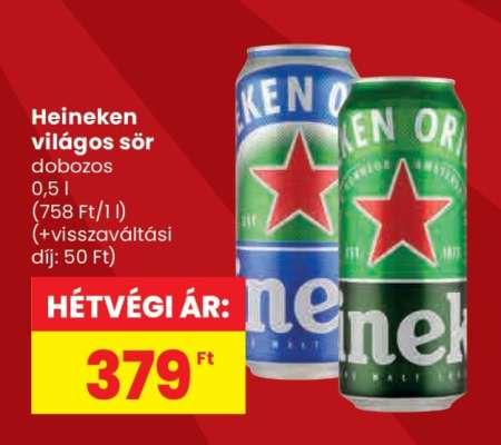 HEINEKEN Világos sör