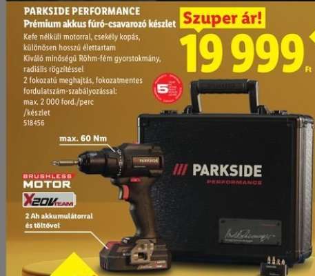 PARKSIDE PERFORMANCE