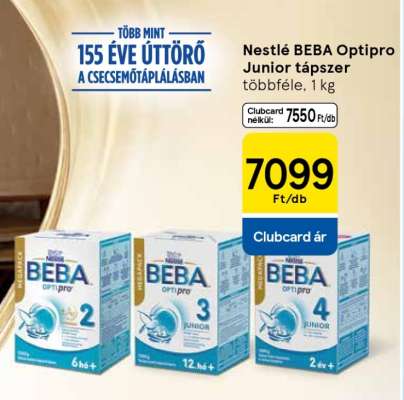 Nestlé BEBA Optipro Junior tápszer