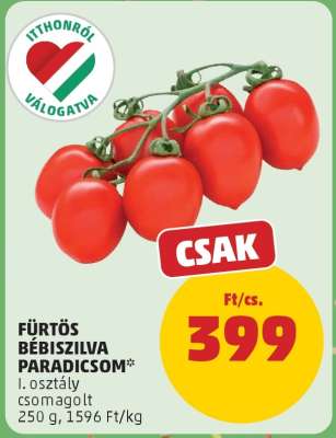 Fürtös Bébiszilva Paradicsom