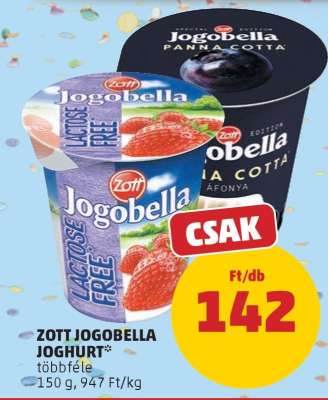 Zott Jogobella Joghurt