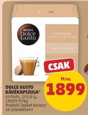 Dolce Gusto Kávékapszula