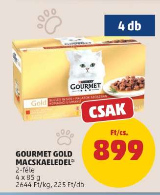 Gourmet Gold macskaeledel