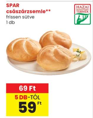 SPAR császárzsemle