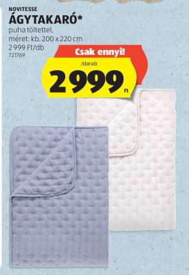 NOVITESSE ÁGYTAKARÓ