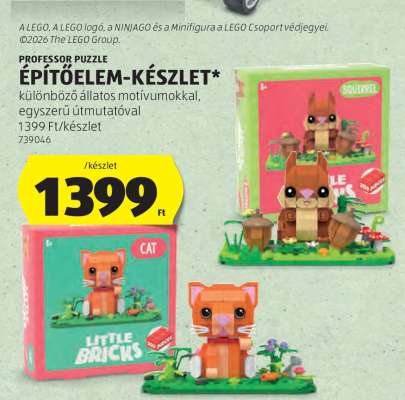PROFESSOR PUZZLE ÉPÍTŐELEM-KÉSZLET