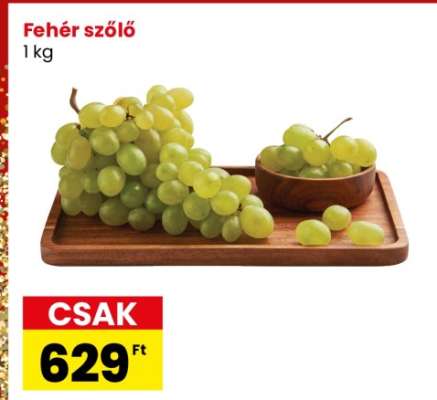 Fehér szőlő