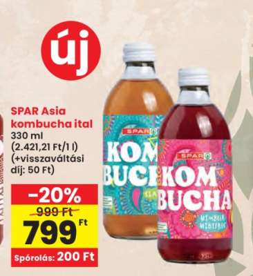 SPAR Asia kombucha ital