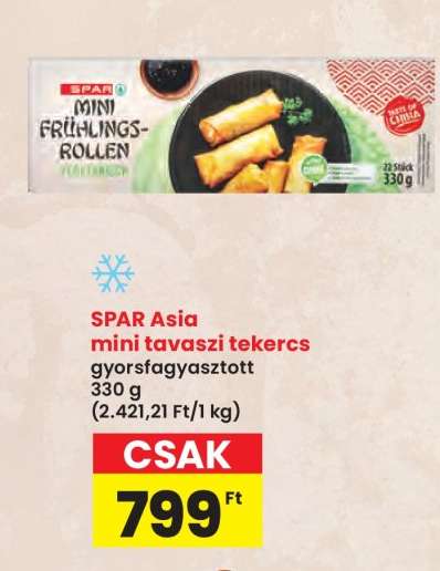 SPAR Asia mini tavaszi tekercs