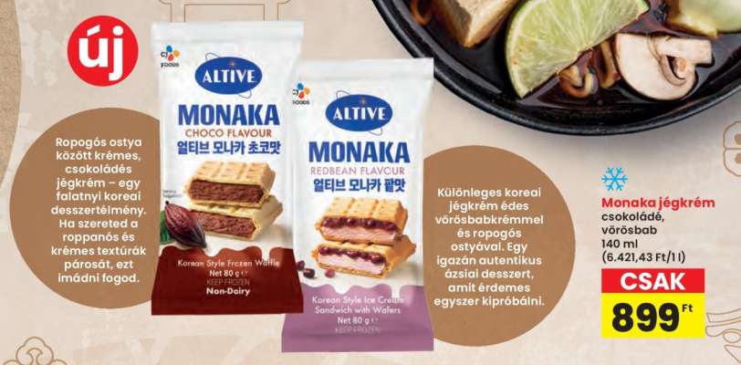 Monaka jégkrém