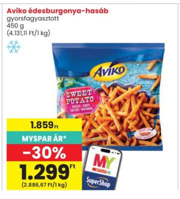 AVIKO Édesburgonya Hasáb