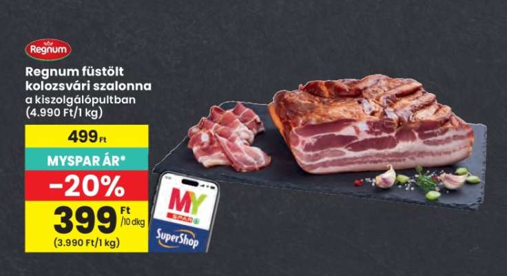 Regnum füstölt kolozsvári szalonna