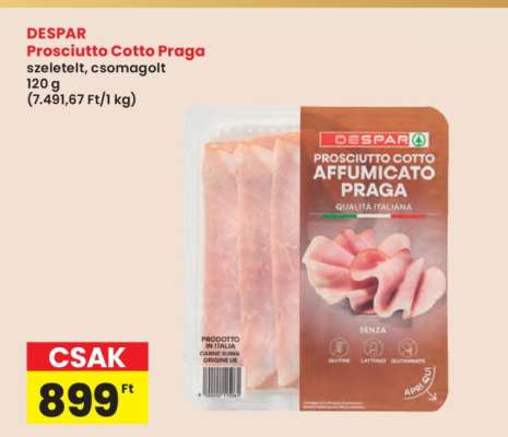 Prosciutto Cotto Praga