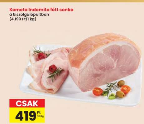 Kométa Indomito főtt sonka