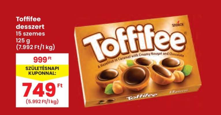 Toffifee desszert