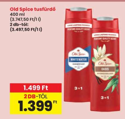 OLD SPICE Tusfürdő*