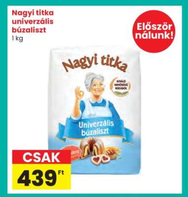 Nagyi titka univerzális búzaliszt