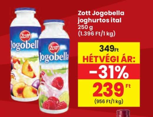 Zott Jogobella joghurtos ital
