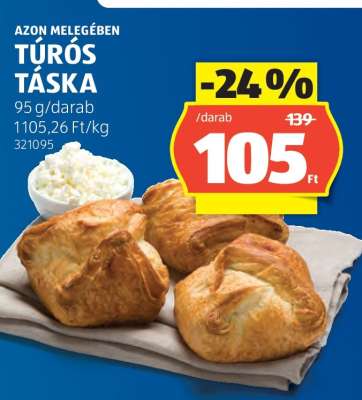 Túrós táska