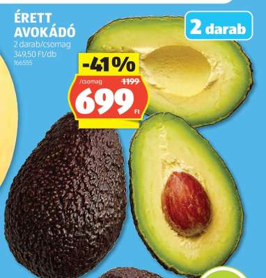 Érett avokádó