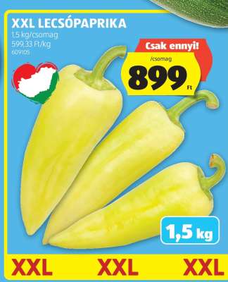 XXL Lecsópaprika