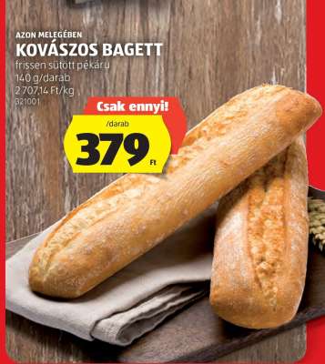 KOVÁSZOS BAGETT