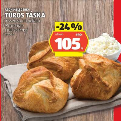 Túrós táska