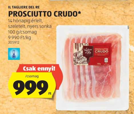 IL TAGLIERE DEL RE PROSCIUTTO CRUDO
