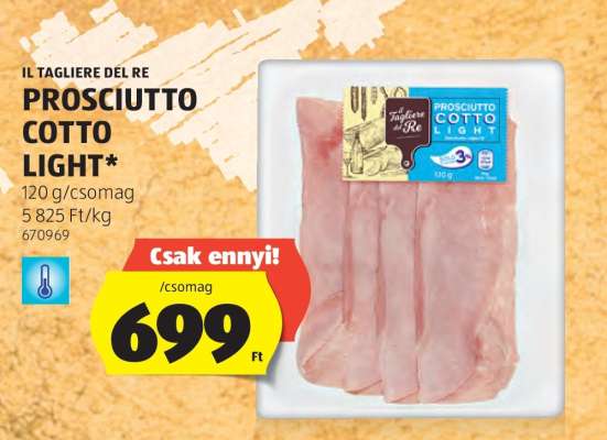 PROSCIUTTO COTTO LIGHT